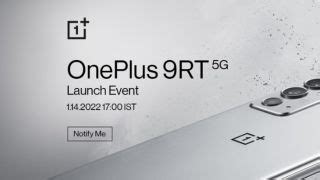 OnePlus 9RT and OnePlus Budz Z2 to launch on January 14 in India ...