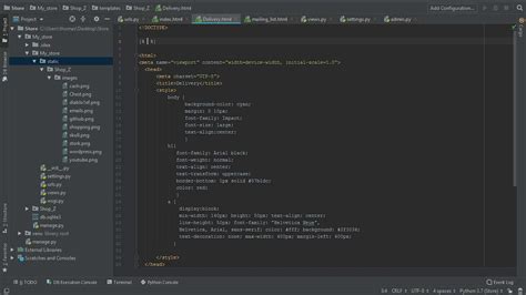 Django HTML Template Example 的图像结果
