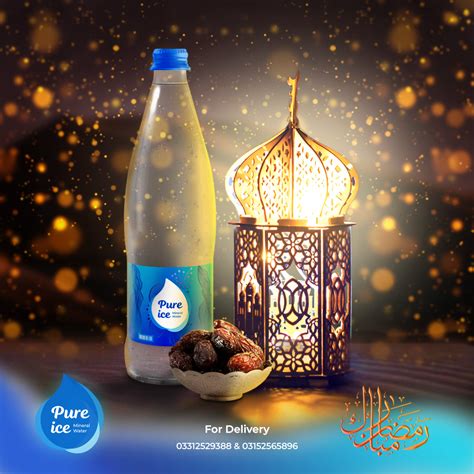 Social Media Design | Pure Ice® Mineral Water :: Behance