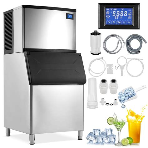 Amazon.com: Commercial Ice Maker Machine 550Lb/24H, 30'' Wide Ice ...