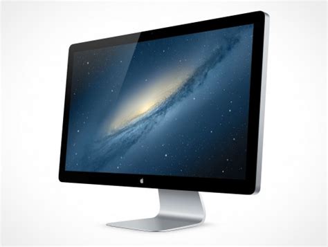 Computer Mockup | Render designs on the Thunderbolt Cinema Display