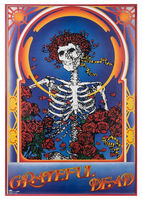 Lot Detail - Pair of Grateful Dead Posters. Includes modern poster with ...