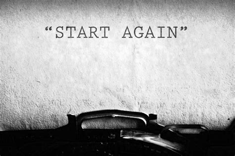START AGAIN. – 50odd