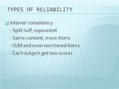 Image result for Reliability Consistent