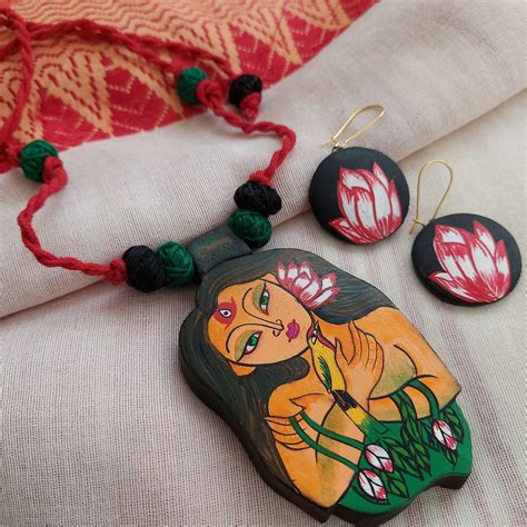 Buy Handmade Terracotta Jewellery | Poramatir jewelry at Best Prices i ...