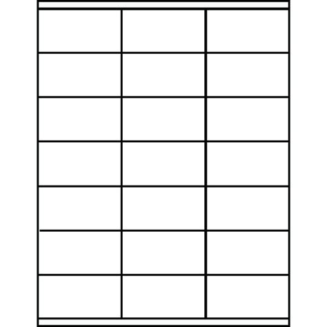 Avery 8366 Template Free | FREE Printable