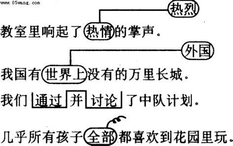 病句诊断。（请使用修改符号）1．教室里响起了热情的掌声。2．我国有 - - 05网 零5网 0五网 新知语文网