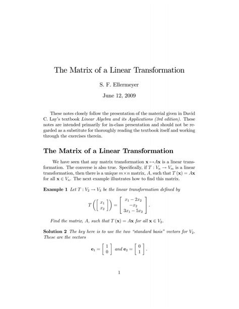 Image result for Transformation Matrix Notation