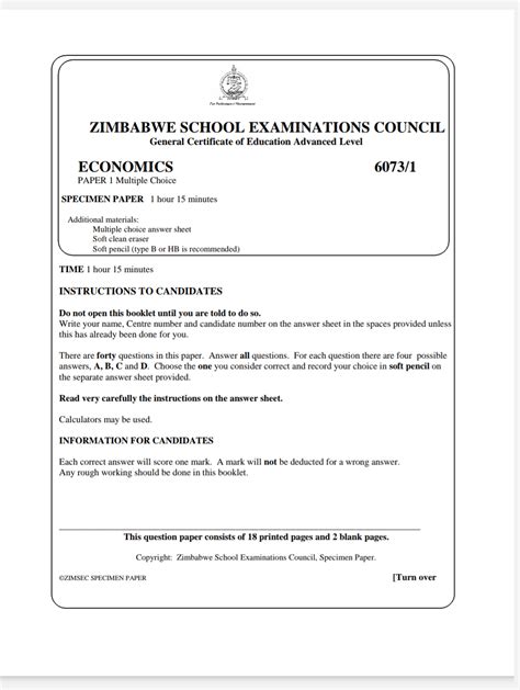 Image result for Zimsec Science Exam Tips