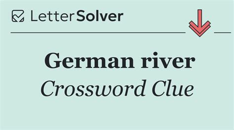 German river Crossword Clue Answers