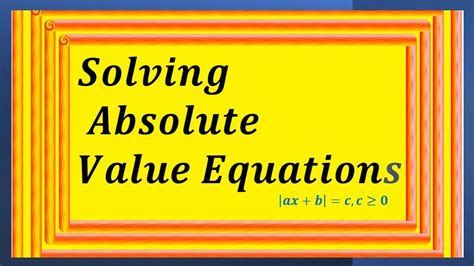 Image result for Solving Absoute Values