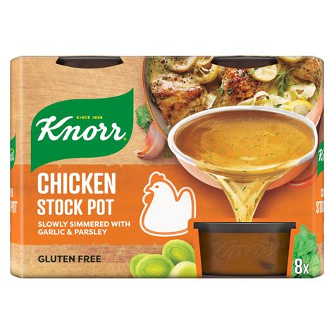Knorr 8 Chicken Stock Pot 8 x 28g | Zoom