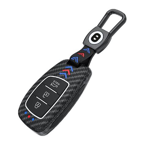 Keyzone ABS key cover for i20, Creta, Venue, Tucson, Alcazar, Verna, X