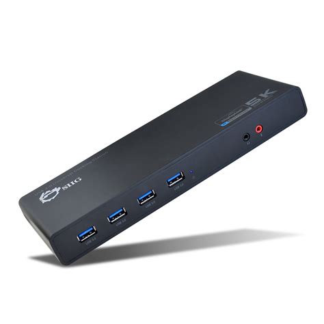 Buy SIIG USB 3.0 4K Dual Video Docking Station - USB-C Online at Lowest ...