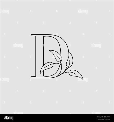Black Outline D