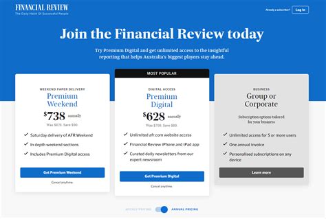 Image result for Subscription Page