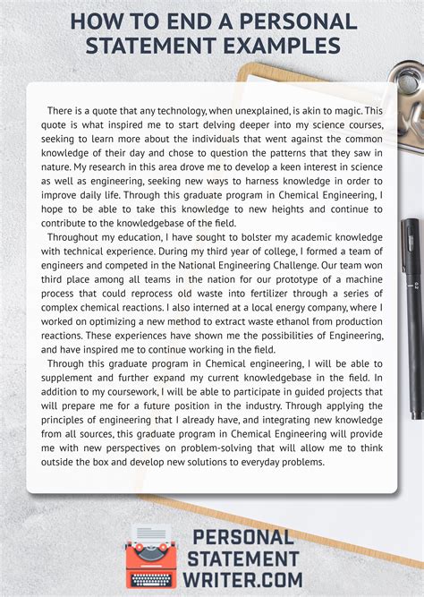 Personal Statement Examples - Design Talk