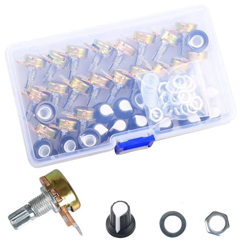 Zovfam Potentiometer 5K B5K Variable Resistor 20Pcs Rotary India | Ubuy