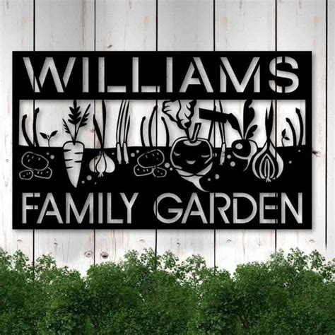 16 Make your garden unique with personalised garden signs! - Custom ...