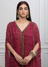 FUCHSIA PRINTED PANT SET – Ridhima Bhasin