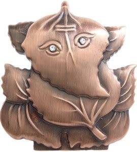 Relicon Lord Leaf Ganesh Idol | Patta Ganesha Idol | Ganpati Vinayaka ...