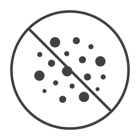 Fabric specification vector icon soil release | Premium Vector