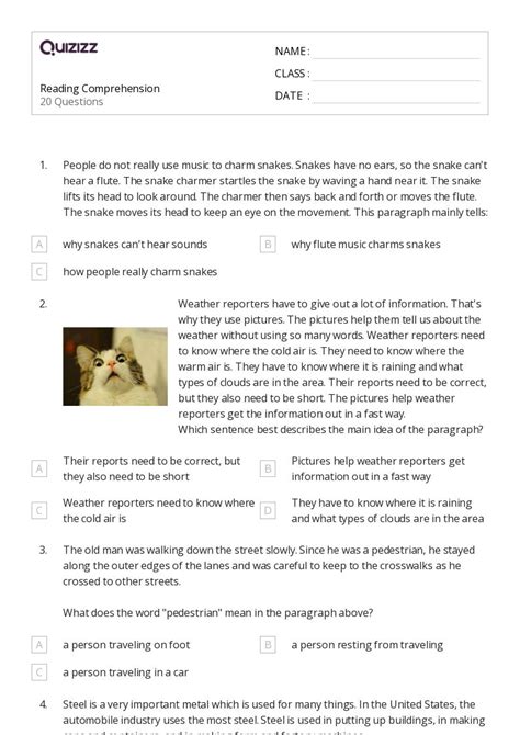 Image result for 7th Grade Reading Practice Worksheets