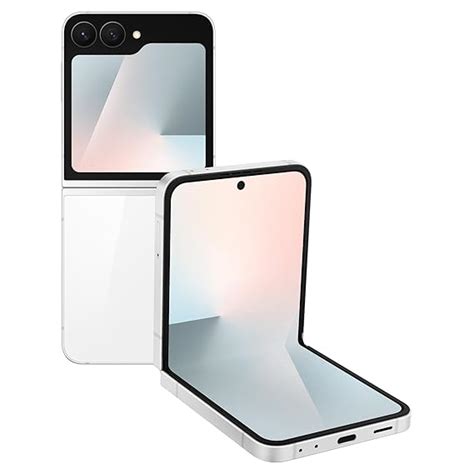 Samsung Galaxy Z Flip7 FE 5G Smartphone with Galaxy AI (White, 8GB RAM ...