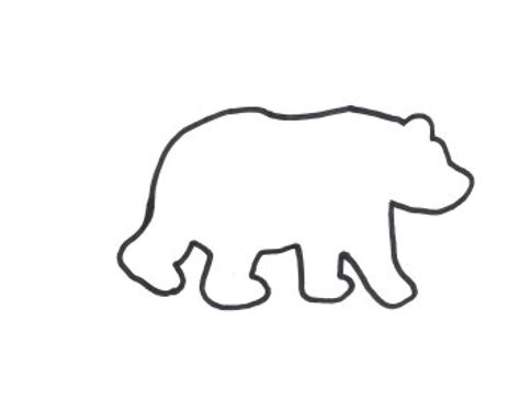 Polar Bear Outline - ClipArt Best