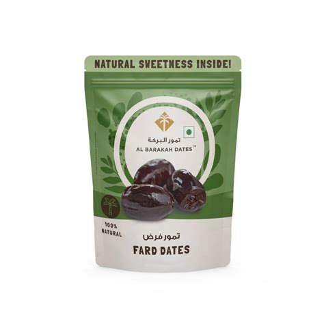 Al Barakah Fard Dates 400g | All-Natural | No Added Preservatives | No ...