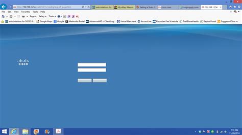 Image result for Cisco Web Interface