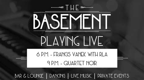 Francis Vanek w/ RLA and Quartet Noir!, The Basement, Arcata, December ...