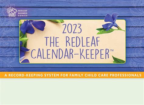Buy Redleaf Calendar-Keeper 2023: A Record-Keeping System for Family ...