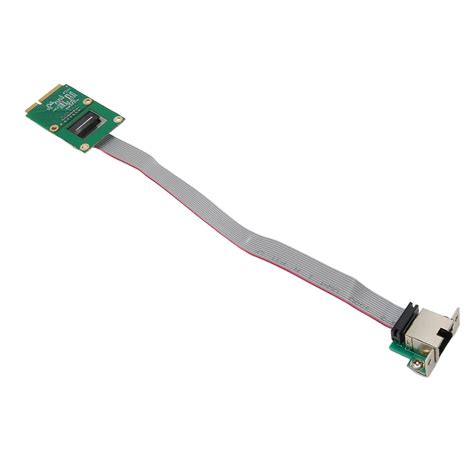 Dilwe Single Port Gigabit Mini PCIe Network Card, Mini NIC Expansion ...