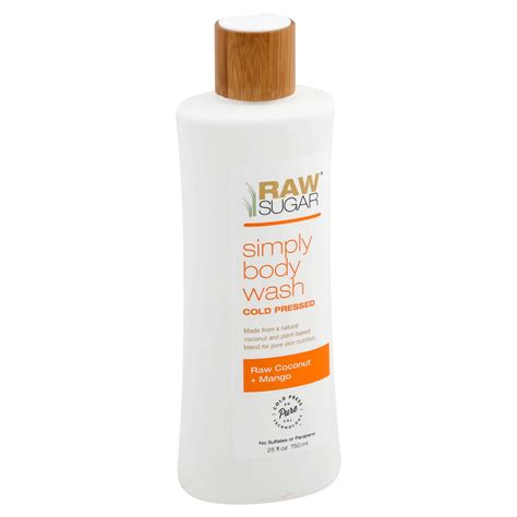 Raw Sugar Body Wash Coconut & Mango - Shop Cleansers & Soaps at H-E-B