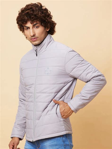 Being Human Mens-Top Jackets Lt.Grey