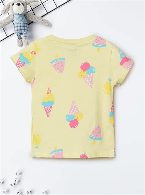 Buy Girls Printed T-shirt Online at just Rs. 199.0 - 1000015355461 ...