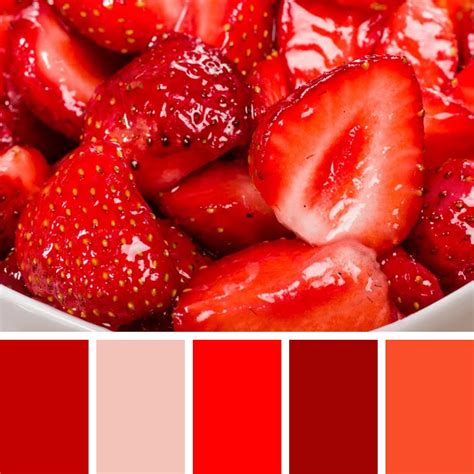 Strawberry Glaze Color Palette