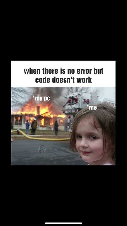 Image result for Coder No Error Meme