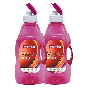 Wonder Homeware Maxo 1800 Fridge Bottle Set Red Parent (2) : Amazon.in ...