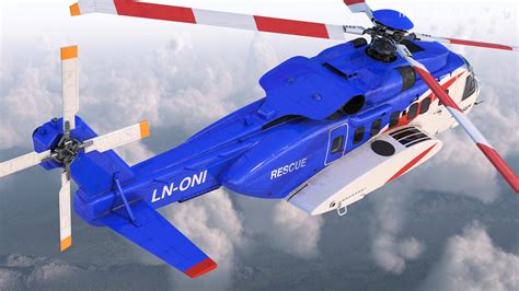 3D model Sikorsky S-92 Civil Helicopter | 3D Molier International