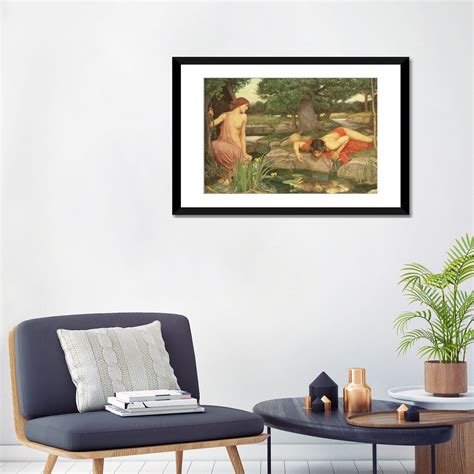 Narcissus And Echo Painting