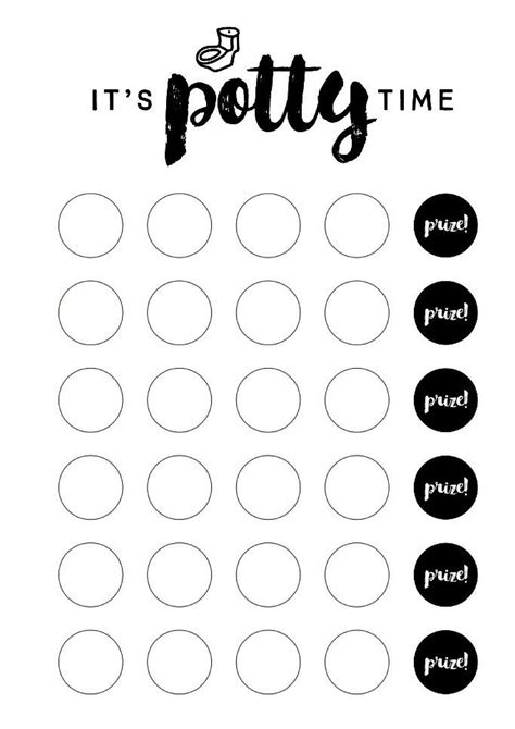 Printable Potty Chart For Pooping - Free Printable Charts