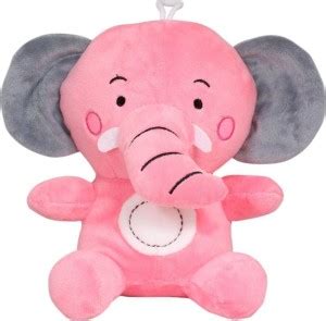 Connect eCom Baby Elephant Soft toys - 25 cm (Pink) - 25 cm - Baby ...