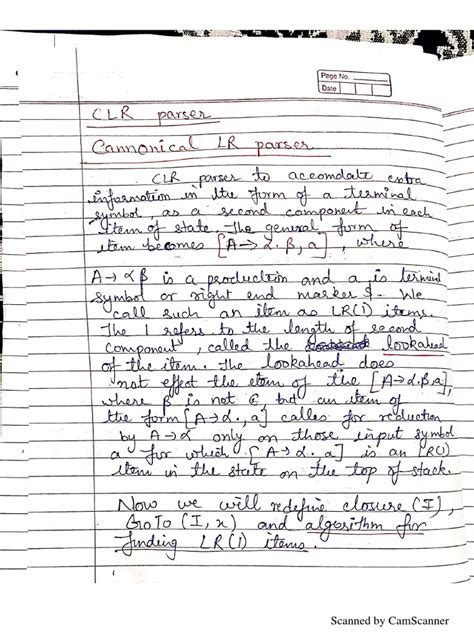 Image result for CLR Parser Example