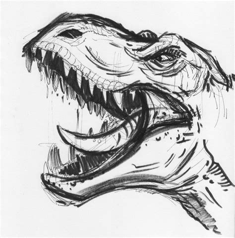 Image result for tonal dinosaur artwork | Dinosaur sketch, Dinosaur ...