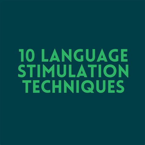 Image result for Language Stimulation
