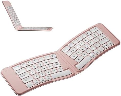 Amazon.in: Buy Nulea Ergonomic Foldable Keyboard, Rechargeable Ultra ...