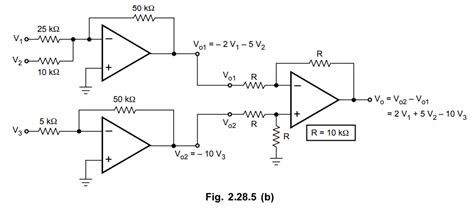 Op-amp Subtractor or Difference Amplifier - Working Principle, Circuit ...