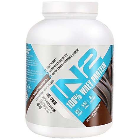 Buy IN2 Whey Protein 100% Isolate - Rich Chocolate Online at Best Price ...